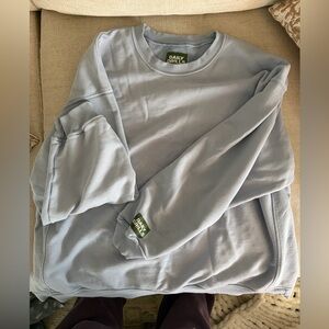 Daily Drills oversized crew in Mist